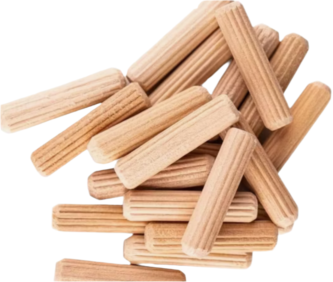 Wooden Dowells (Birch Hardwood) (500 pcs)